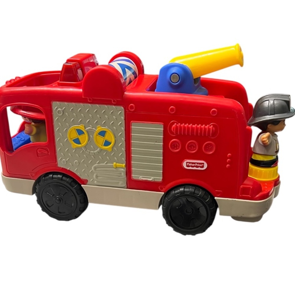 Fisher Price Little People Helping Others Fire Truck